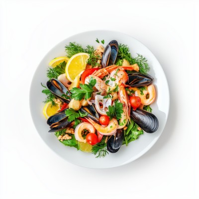 Фирменное блюдо Морской гриль прованс - купить в Птицефабрике